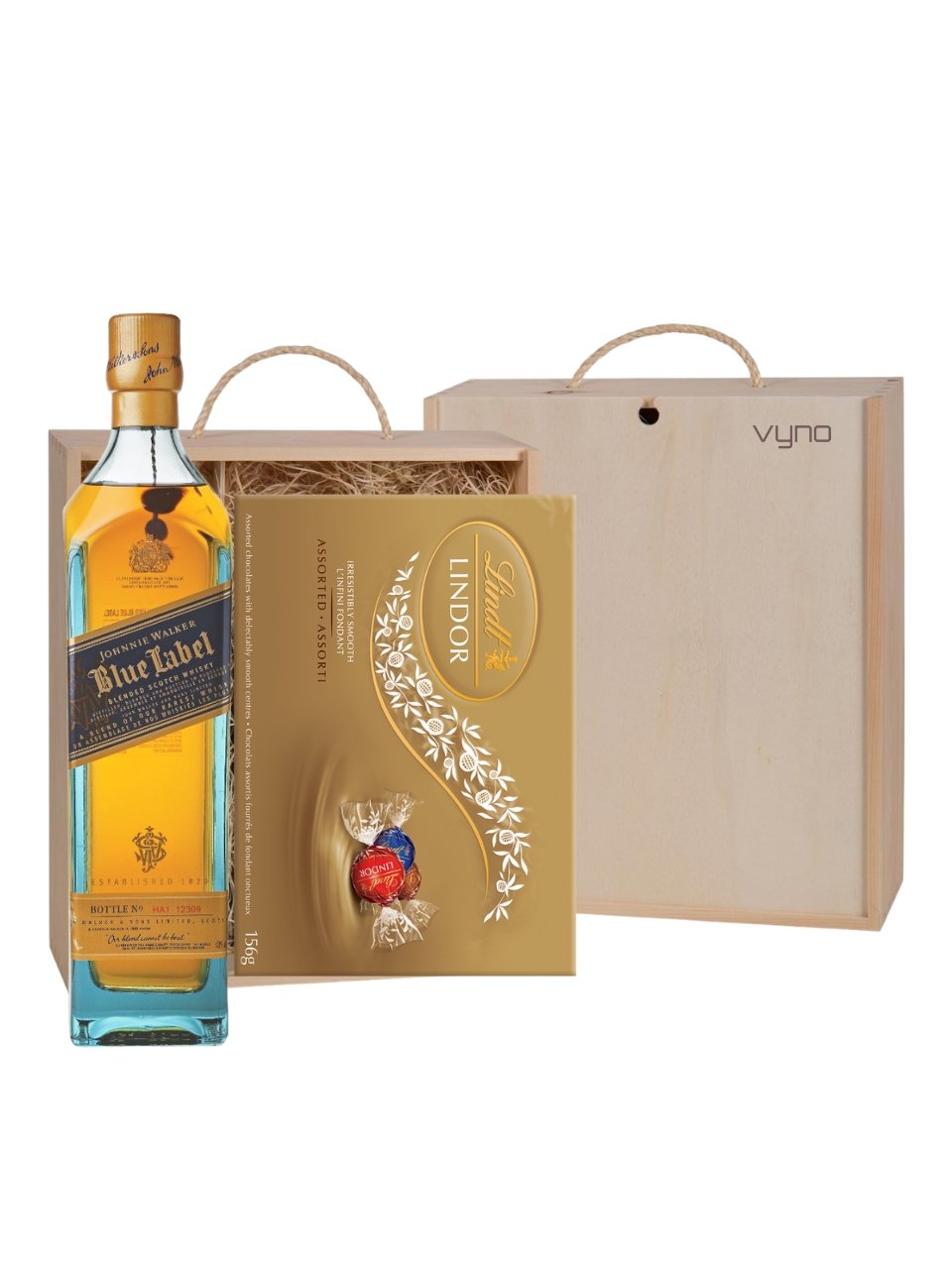 Blue Label Gift Set | Exquisite Wine & Alcohol Gift Delivery Toronto Canada | Vyno